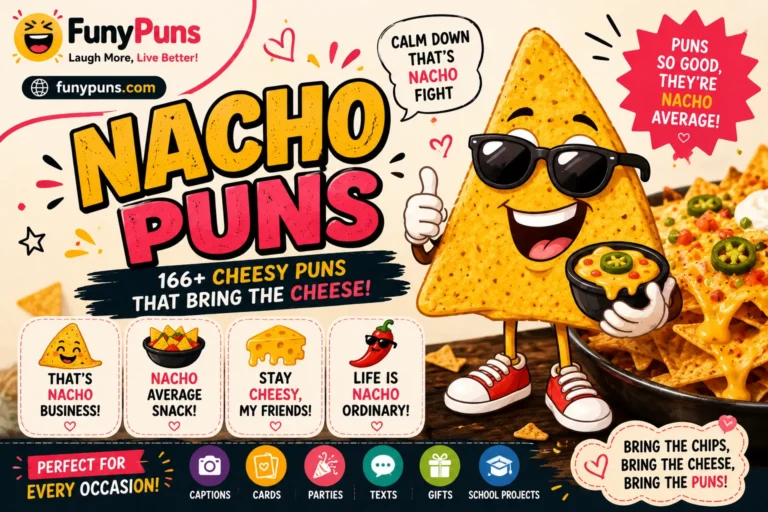 166+ Nacho Puns
