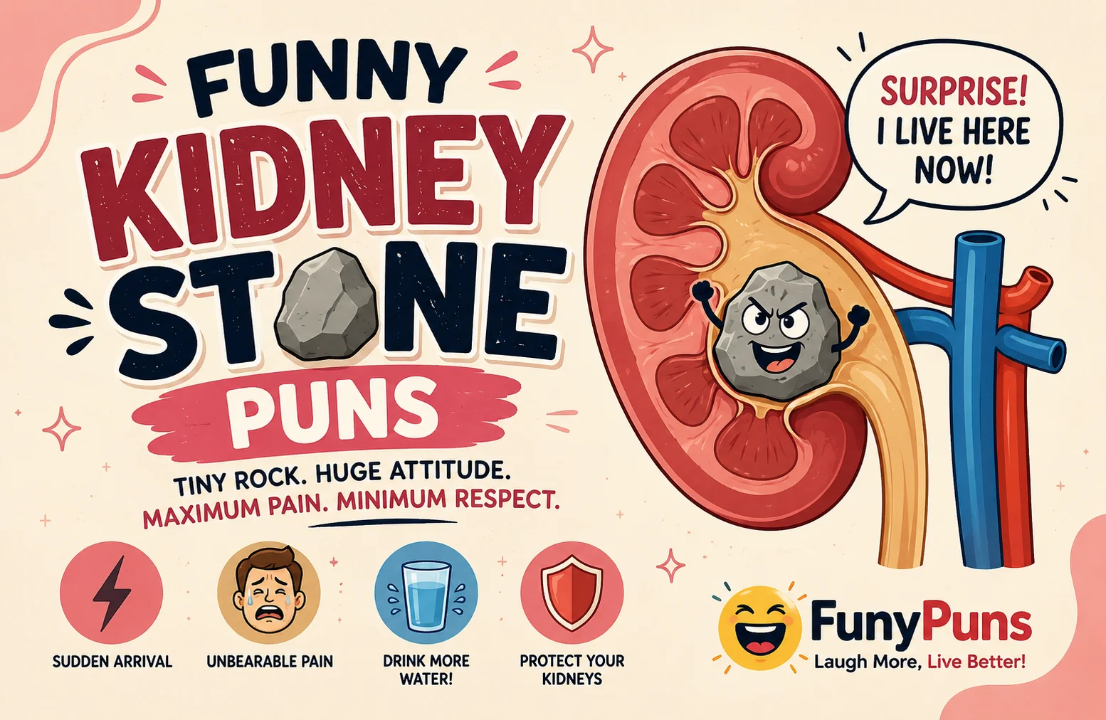 Funny Kidney Stone Puns