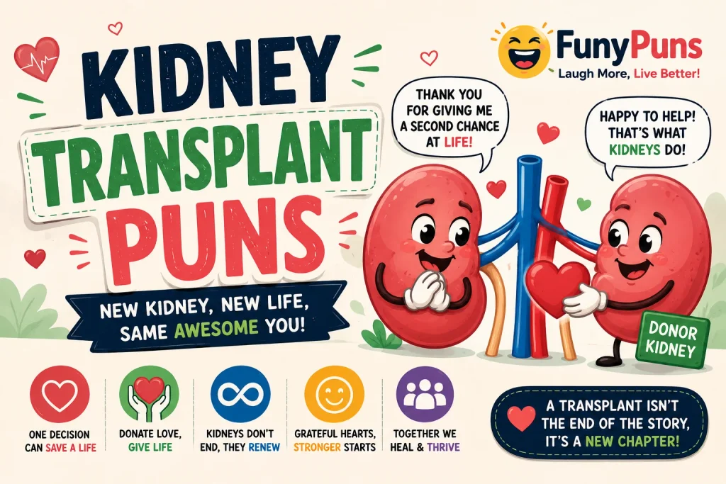 Kidney Transplant Puns