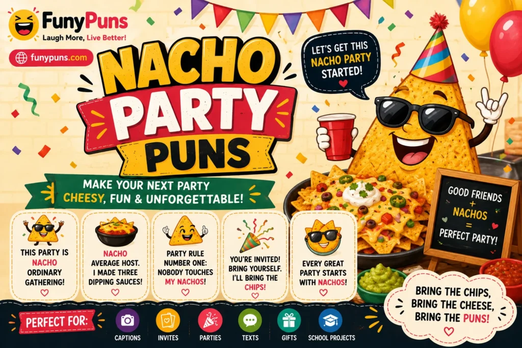 Nacho Party Puns