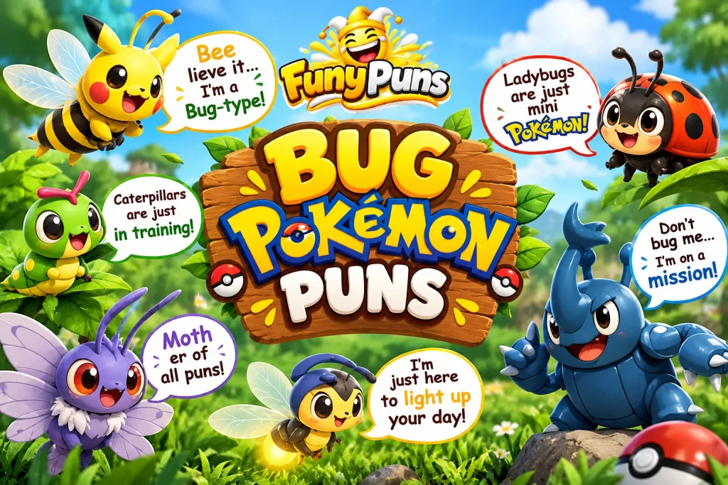 bug pokemon puns