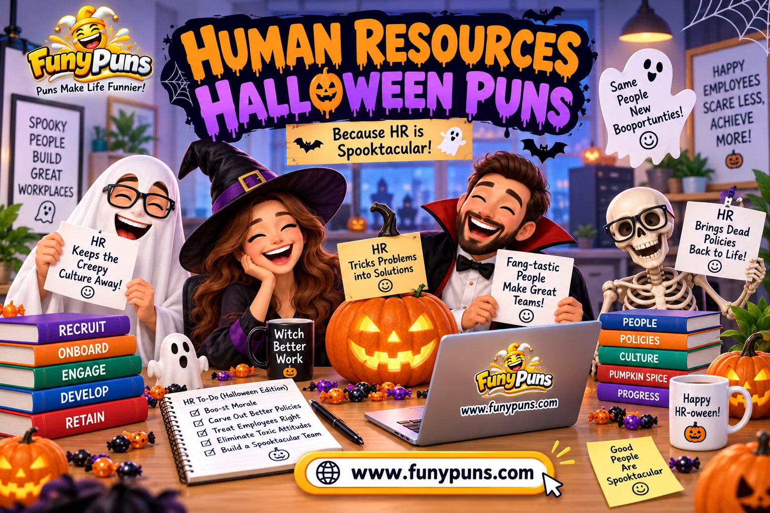 human resources halloween puns