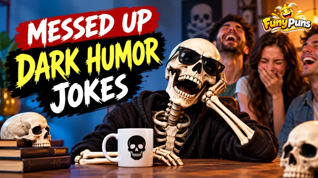 messed up dark humor jokes​