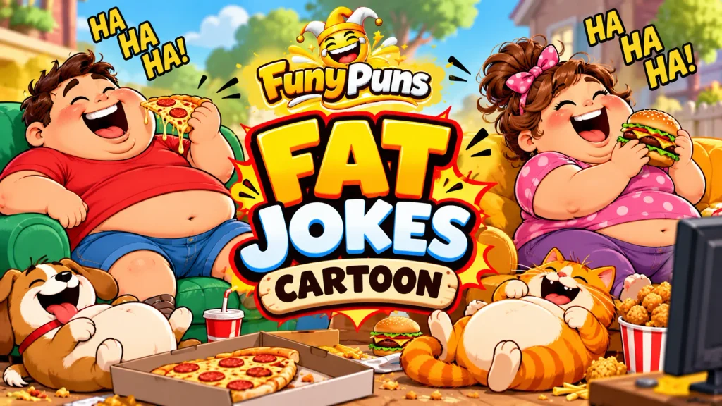 fat jokes cartoon
